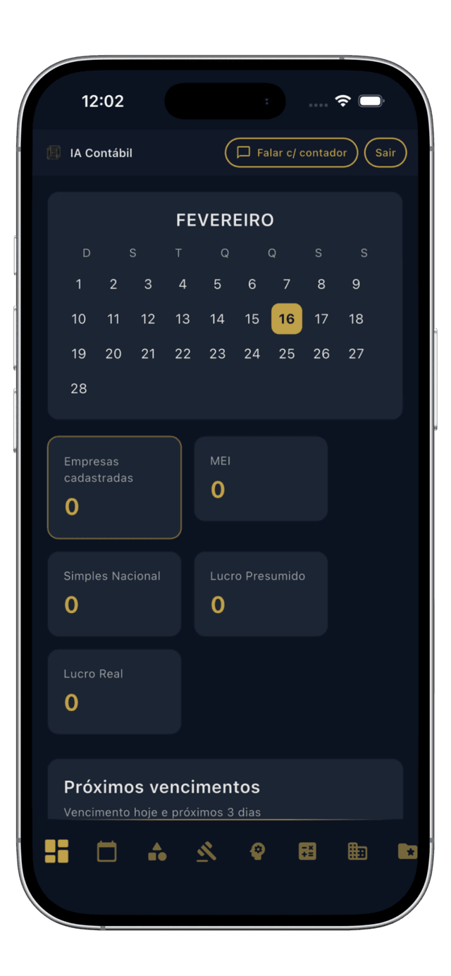 Plataforma IA Contábil - app 2